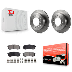 Transit Auto K8F-103107 Disc Brake Kit for 2001-2009 Toyota FJ Cruiser, Lexus GX470, Toyota 4Runner & more - Rear product image