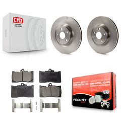 Transit Auto K8F-103116 Disc Brake Kit for 2007-2024 Lexus IS300, Lexus IS350, Lexus RC300 & more - Front product image