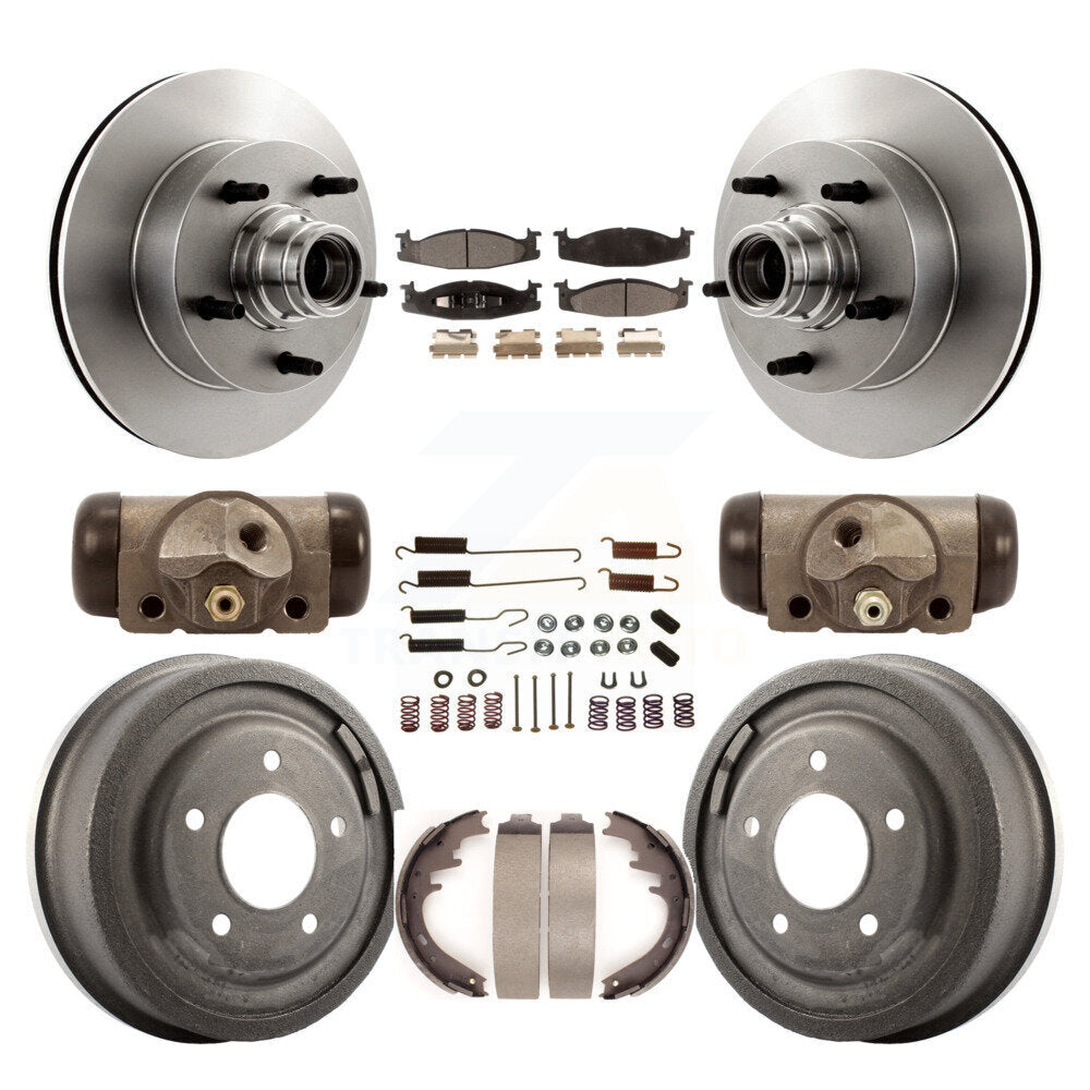 Transit Auto K8F-103132 Disc Brake Kit for 1997-1999 Ford E-150 Econoline, Ford E-150 Econoline Club Wagon - Front and Rear product image