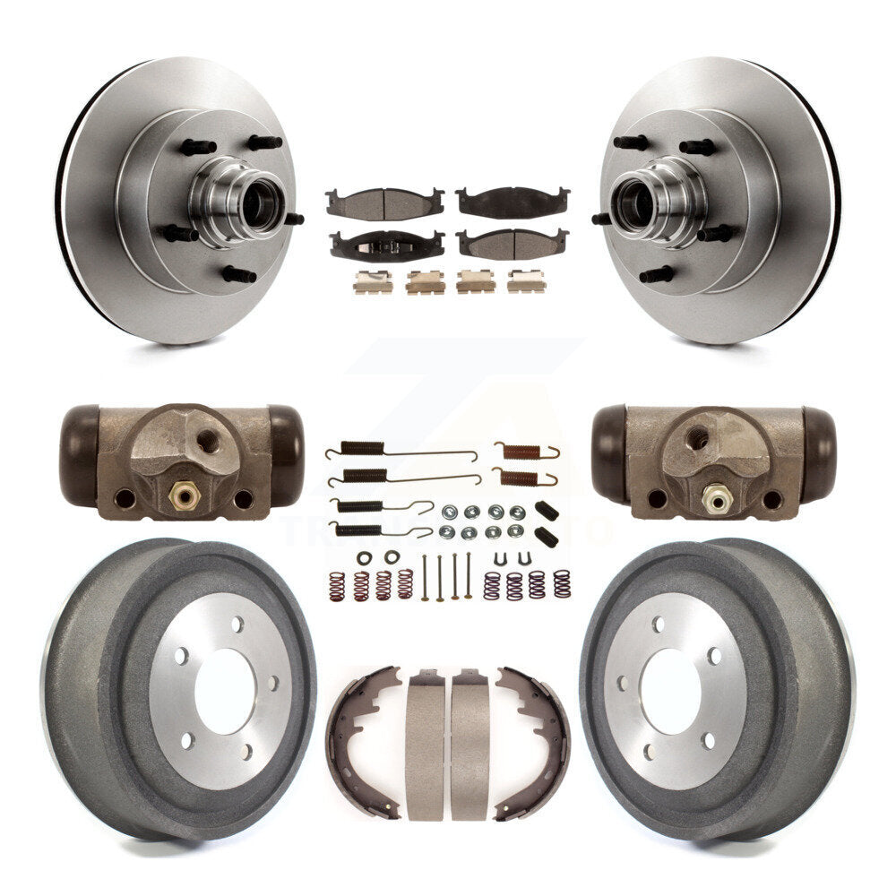 Transit Auto K8F-103133 Disc Brake Kit for 2000-2003 Ford E-150, Ford E-150 Club Wagon, Ford E-150 Econoline & more - Front and Rear product image