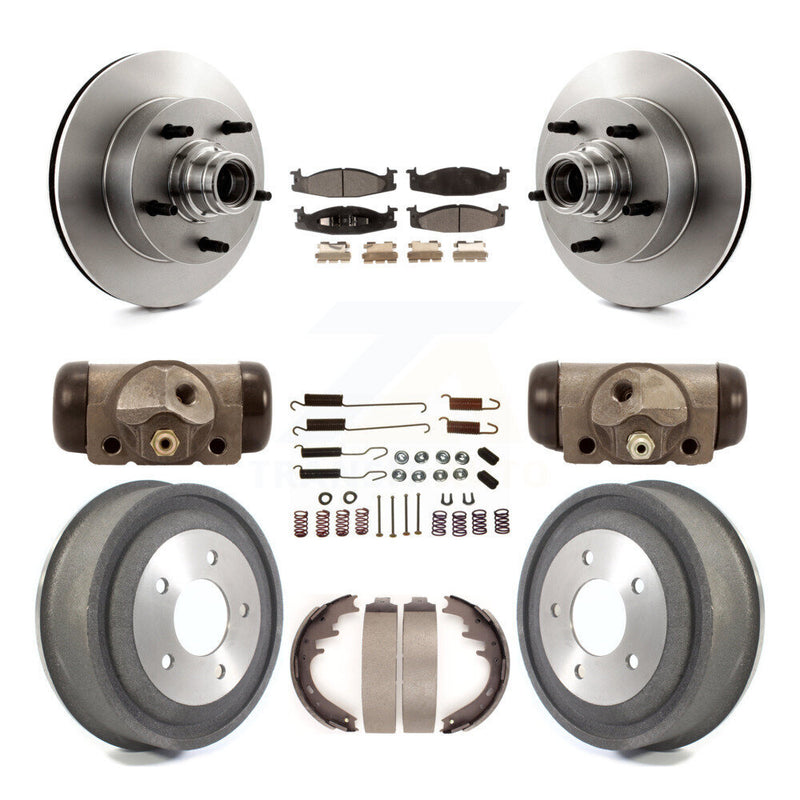 Transit Auto K8F-103133 Disc Brake Kit for 2000-2003 Ford E-150, Ford E-150 Club Wagon, Ford E-150 Econoline & more - Front and Rear product image