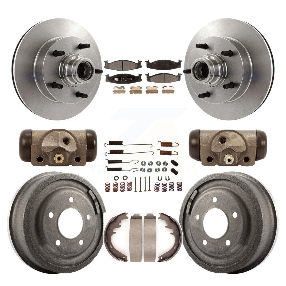 Transit Auto K8F-103134 Disc Brake Kit for 1997-1999 Ford E-150 Econoline - Front and Rear product image