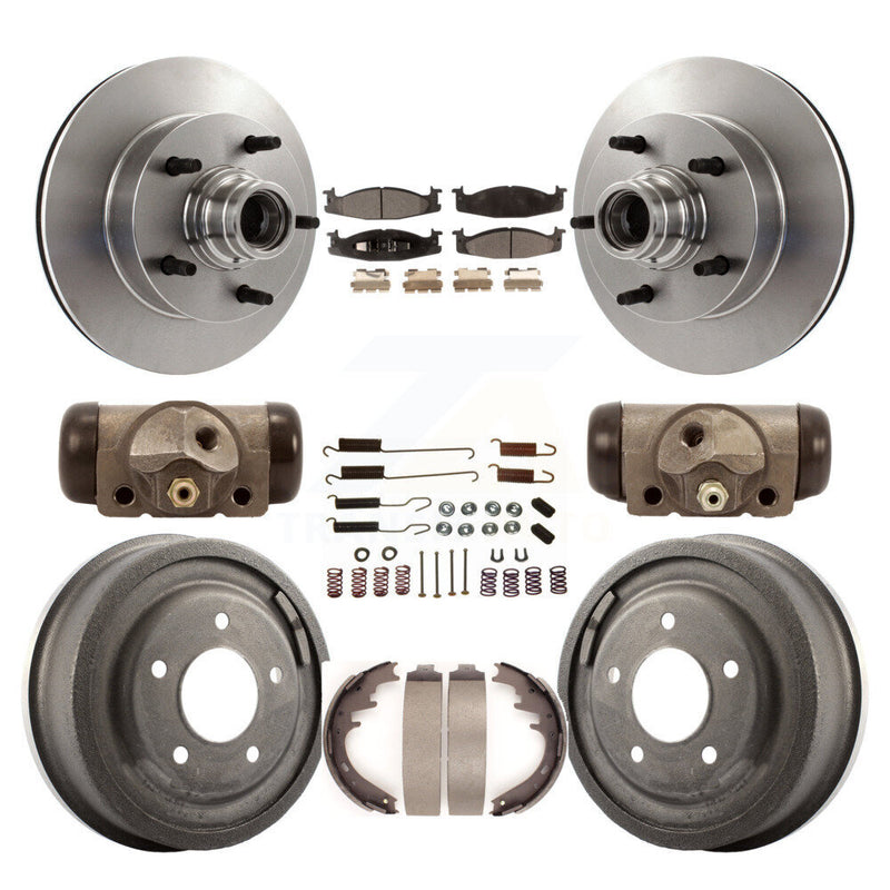 Transit Auto K8F-103134 Disc Brake Kit for 1997-1999 Ford E-150 Econoline - Front and Rear product image