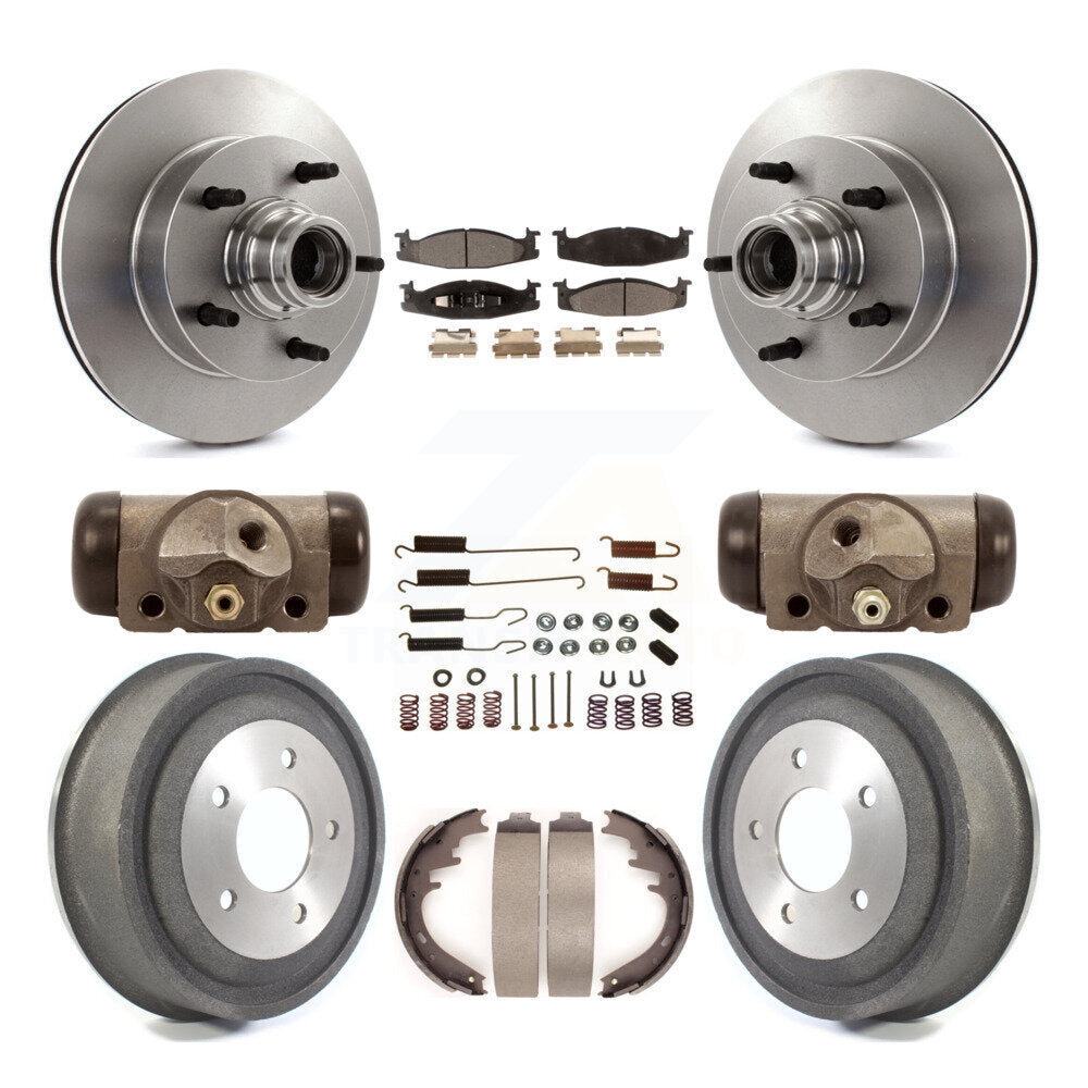 Transit Auto K8F-103135 Disc Brake Kit for 2000-2001 Ford E-150 Econoline - Front and Rear product image