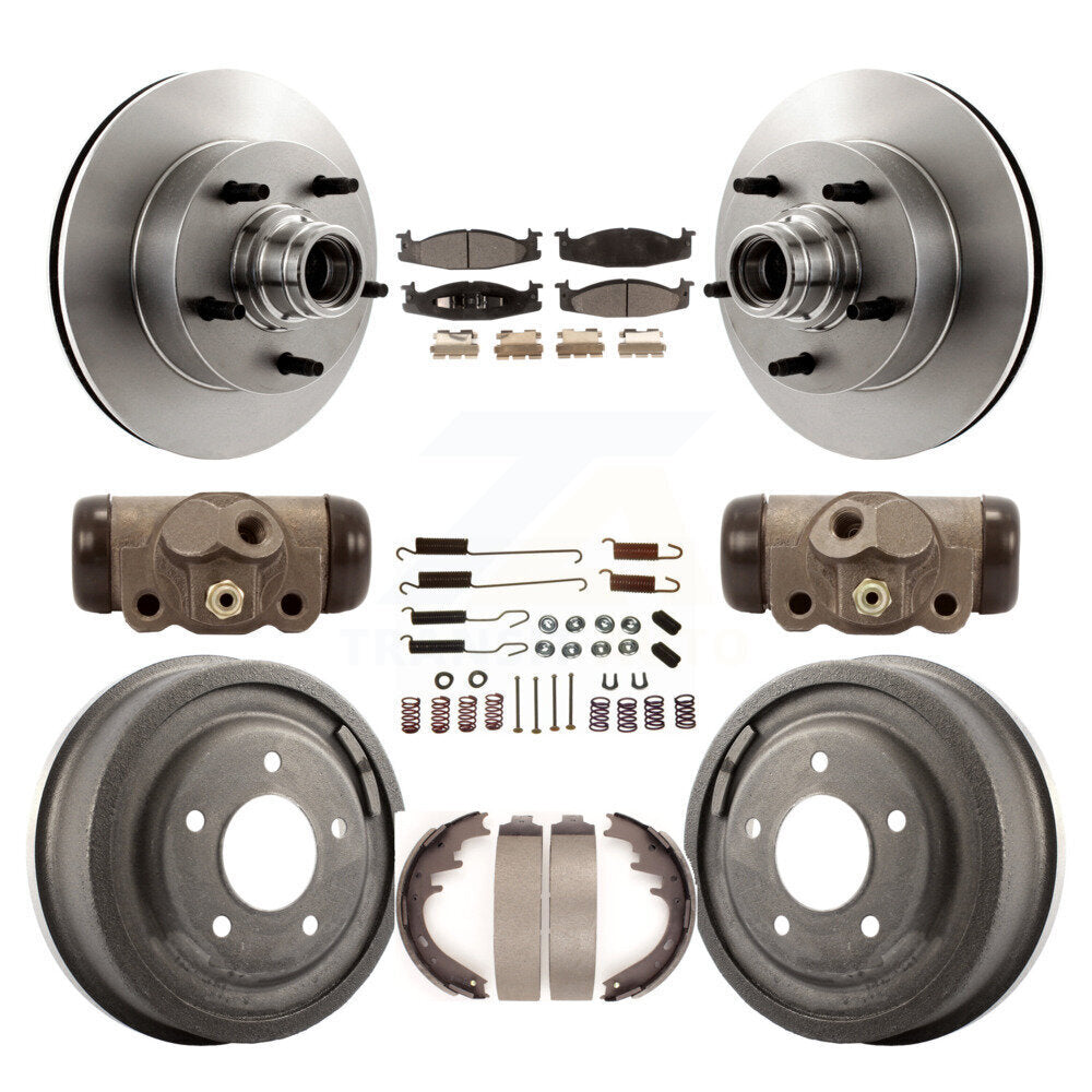 Transit Auto K8F-103136 Disc Brake Kit for 1997 Ford E-150 Econoline, Ford E-150 Econoline Club Wagon - Front and Rear product image
