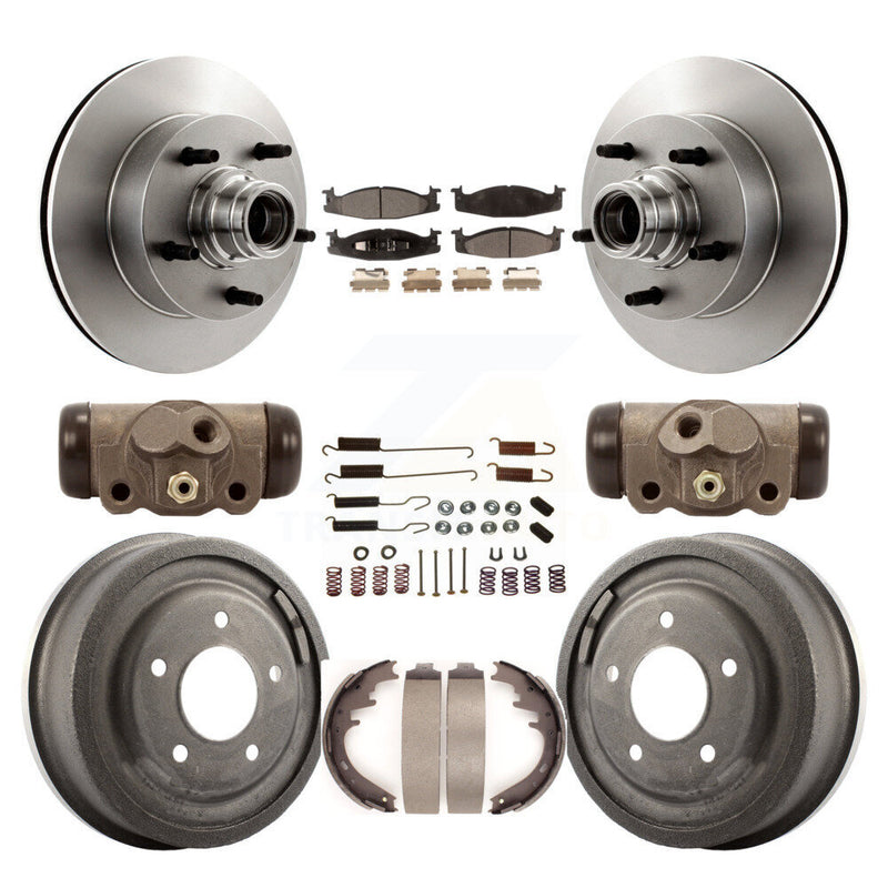 Transit Auto K8F-103136 Disc Brake Kit for 1997 Ford E-150 Econoline, Ford E-150 Econoline Club Wagon - Front and Rear product image