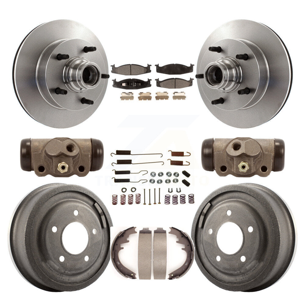Transit Auto K8F-103137 Disc Brake Kit for 1997 Ford E-150 Econoline - Front and Rear product image