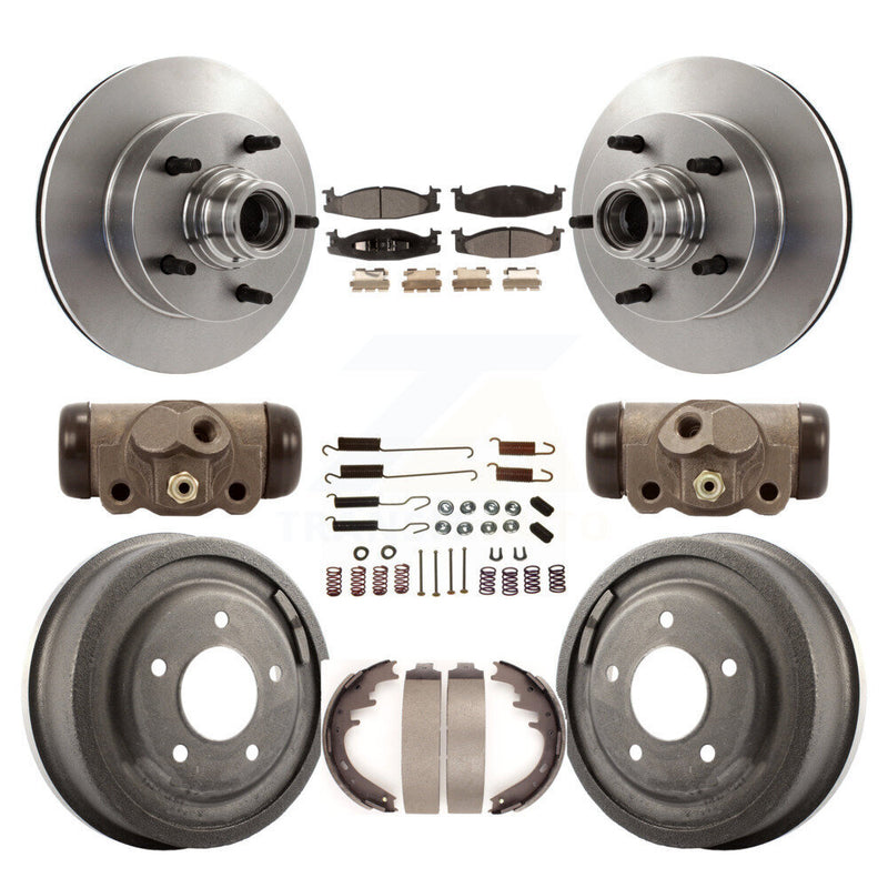 Transit Auto K8F-103137 Disc Brake Kit for 1997 Ford E-150 Econoline - Front and Rear product image