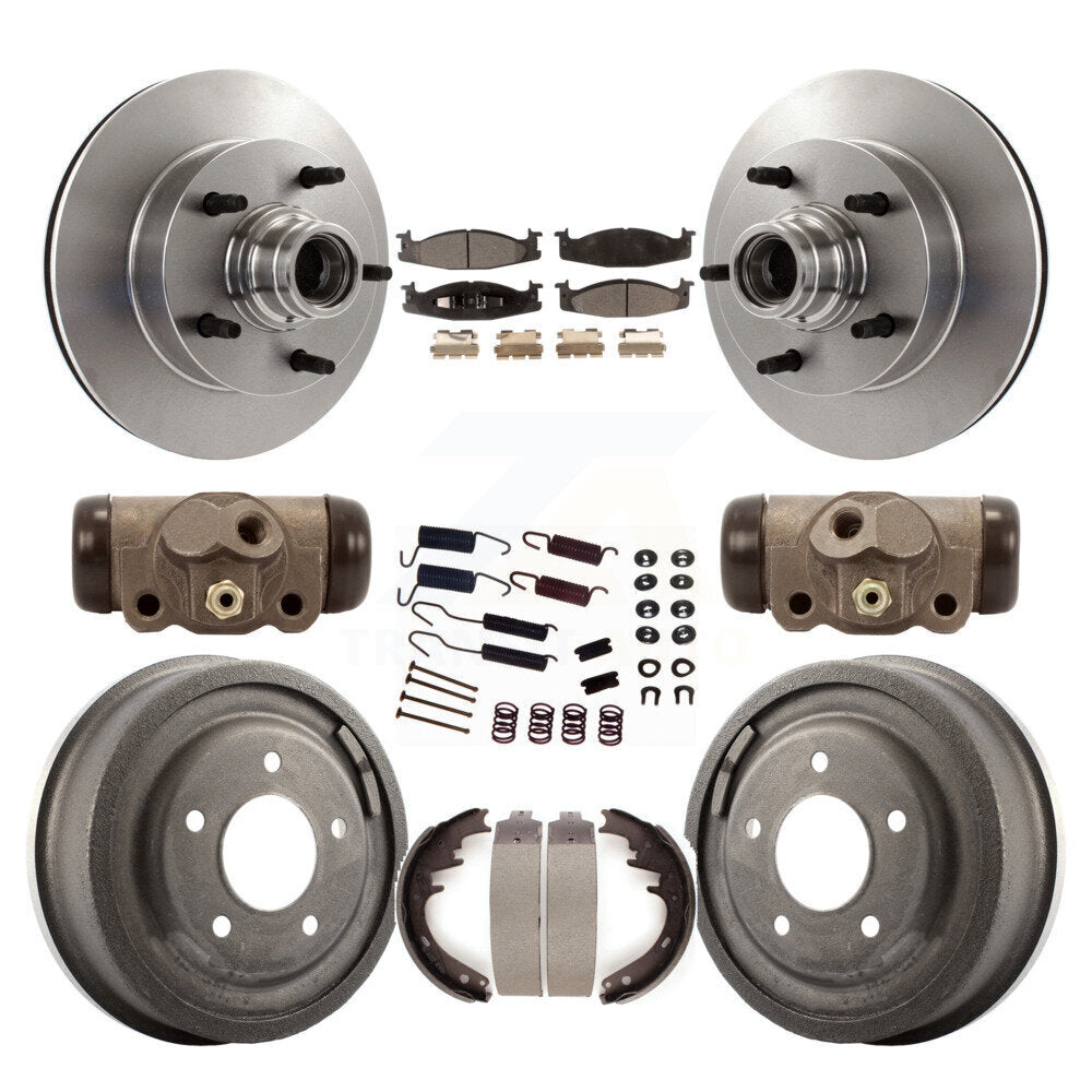 Transit Auto K8F-103138 Disc Brake Kit for 1994-1996 Ford E-150 Econoline, Ford F-150 - Front and Rear product image