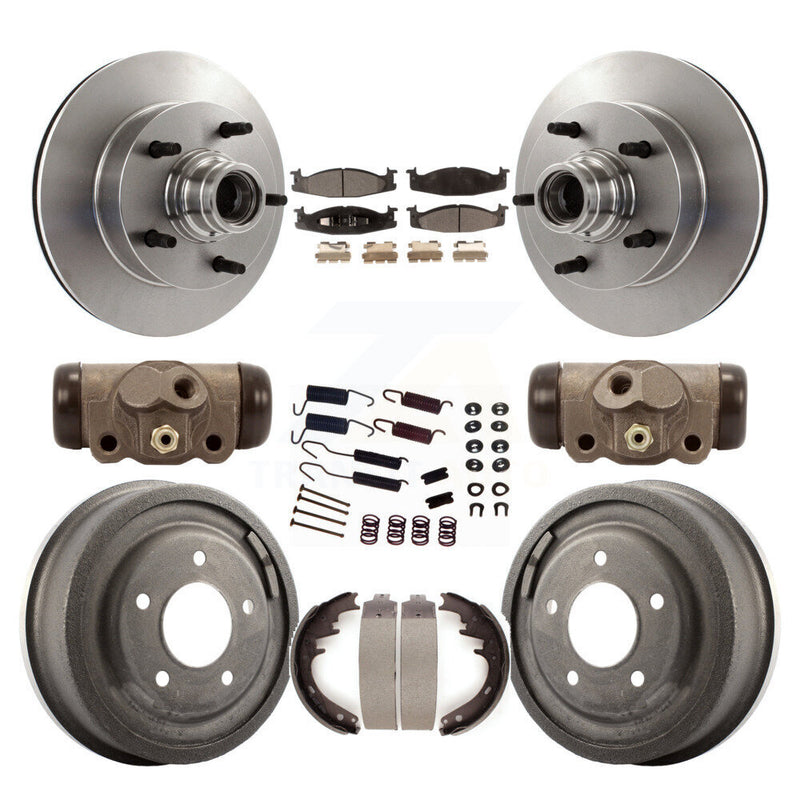 Transit Auto K8F-103138 Disc Brake Kit for 1994-1996 Ford E-150 Econoline, Ford F-150 - Front and Rear product image
