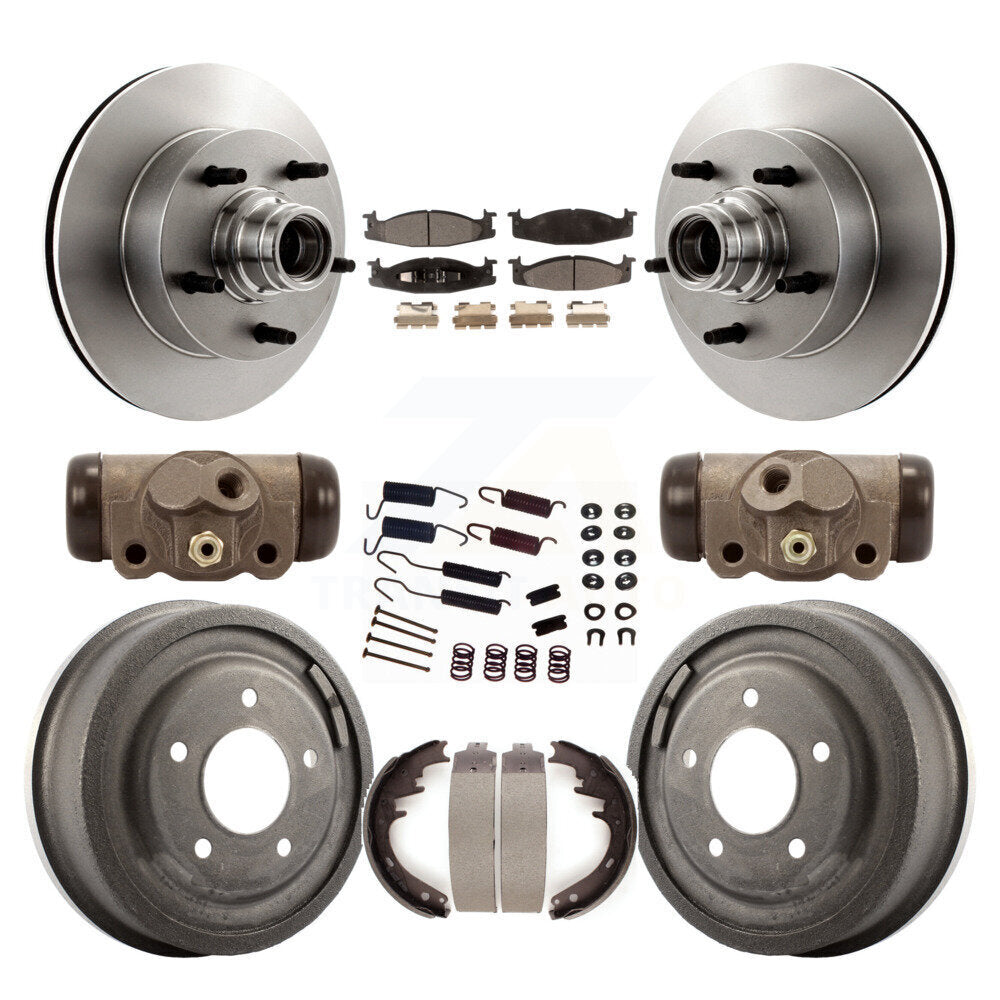 Transit Auto K8F-103139 Disc Brake Kit for 1994-1996 Ford E-150 Econoline, Ford E-150 Econoline Club Wagon - Front and Rear product image