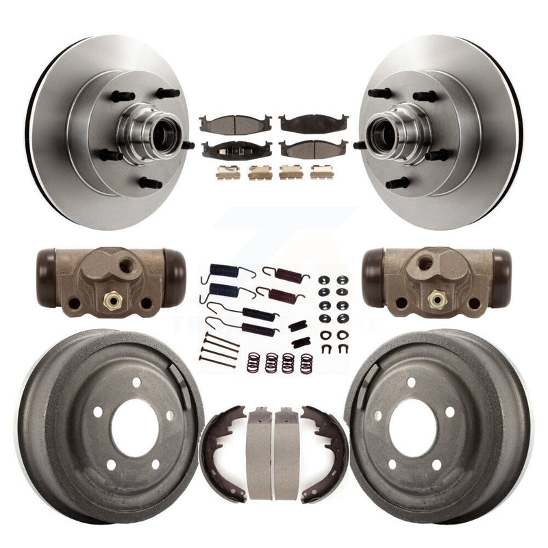 Transit Auto K8F-103139 Disc Brake Kit for 1994-1996 Ford E-150 Econoline, Ford E-150 Econoline Club Wagon - Front and Rear product image