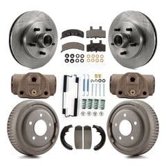 Transit Auto K8F-103145 Disc Brake Kit for 1997 Chevrolet C1500 Suburban - Front and Rear product image