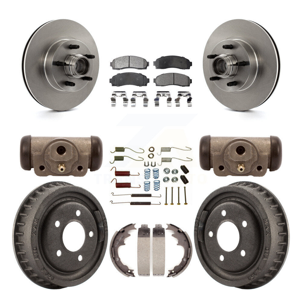 Transit Auto K8F-103146 Disc Brake Kit for 2006-2009 Ford Ranger - Front and Rear product image