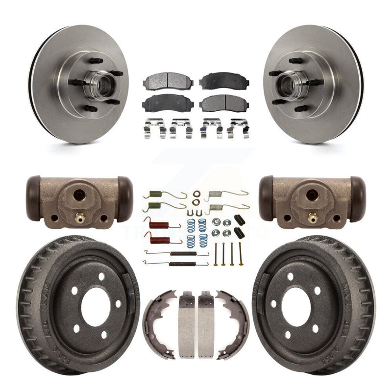 Transit Auto K8F-103146 Disc Brake Kit for 2006-2009 Ford Ranger - Front and Rear product image