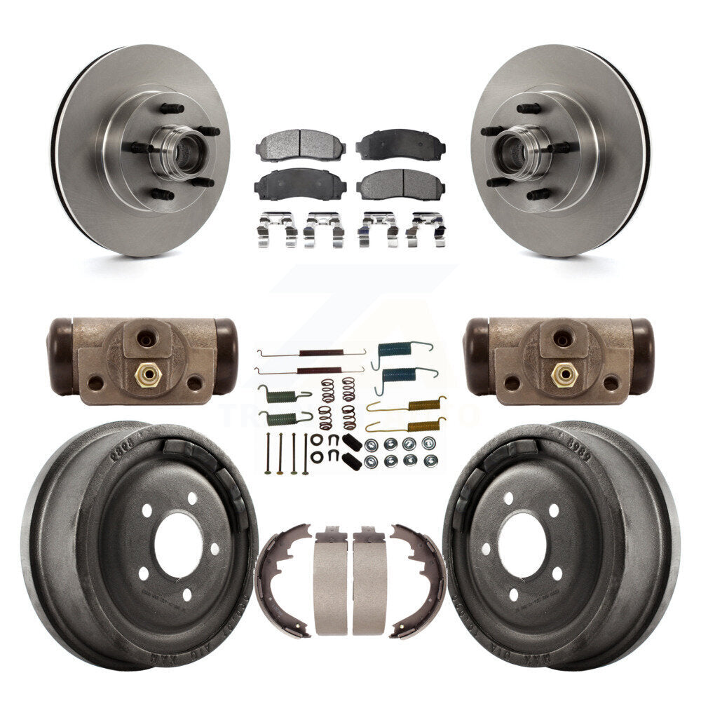 Transit Auto K8F-103147 Disc Brake Kit for 2006-2009 Ford Ranger - Front and Rear product image