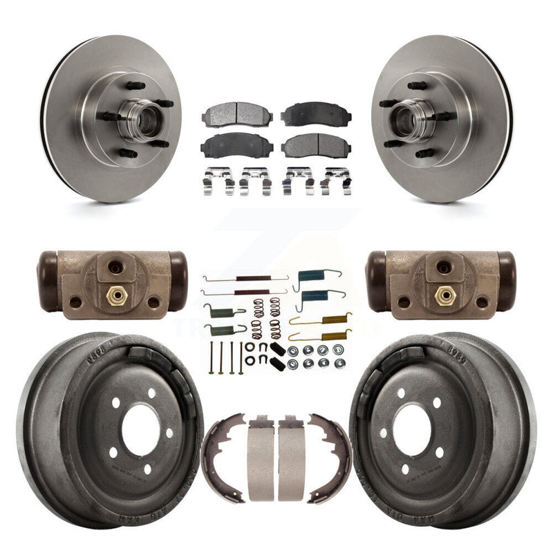 Transit Auto K8F-103147 Disc Brake Kit for 2006-2009 Ford Ranger - Front and Rear product image