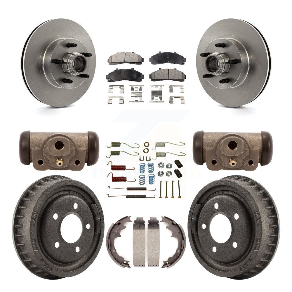 Transit Auto K8F-103148 Disc Brake Kit for 2001-2002 Ford Ranger - Front and Rear product image