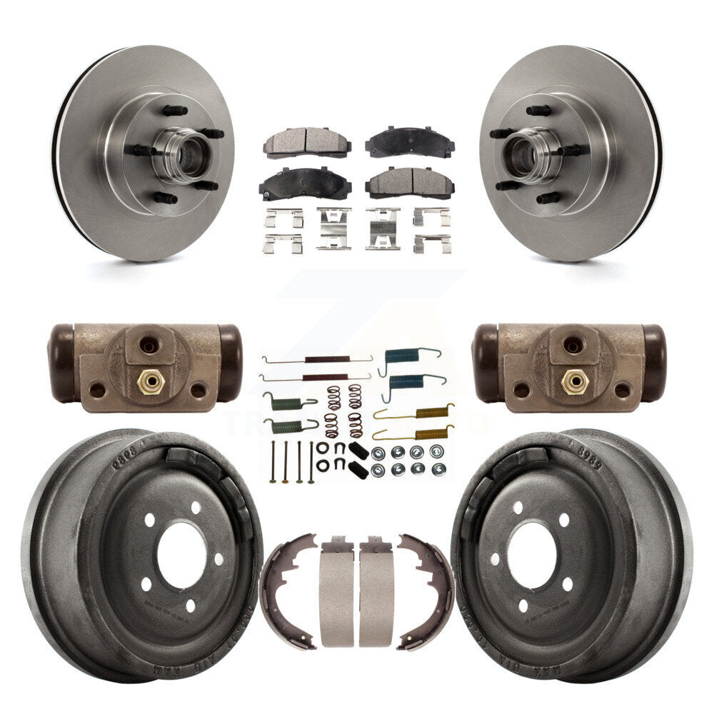 Transit Auto K8F-103152 Disc Brake Kit for 1998-2002 Ford Ranger - Front and Rear product image