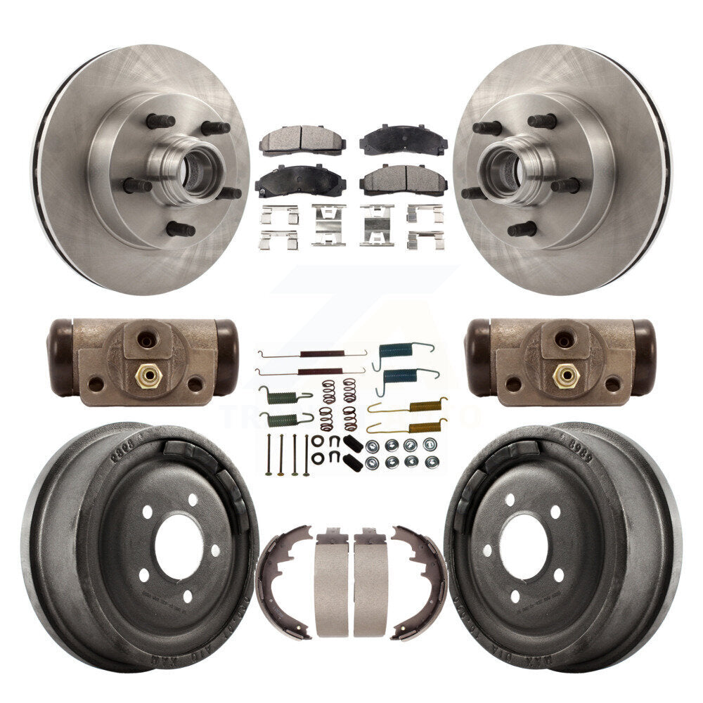 Transit Auto K8F-103155 Disc Brake Kit for 1998-1999 Mazda B4000 - Front and Rear product image