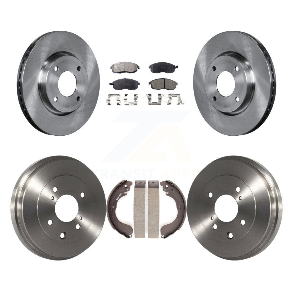 Transit Auto K8F-103158 Disc Brake Kit for 2007-2014 Nissan Cube, Nissan Sentra, Nissan Versa - Front and Rear product image