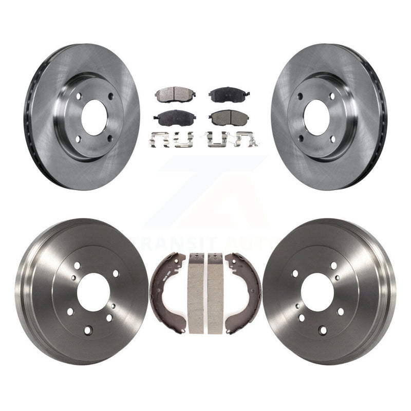 Transit Auto K8F-103158 Disc Brake Kit for 2007-2014 Nissan Cube, Nissan Sentra, Nissan Versa - Front and Rear product image