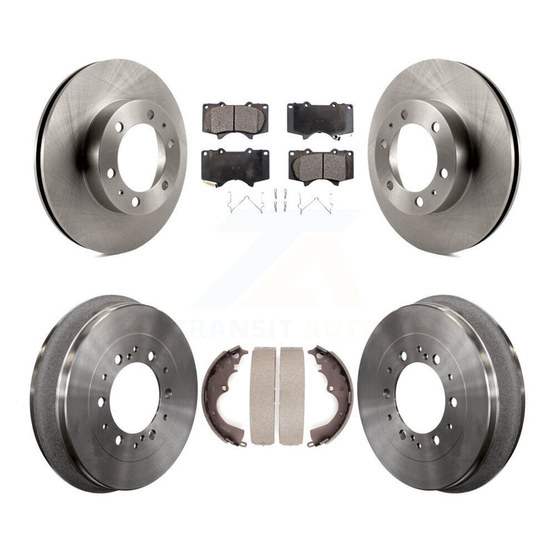 Transit Auto K8F-103166 Disc Brake Kit for 2005-2023 Toyota Tacoma - Front and Rear product image