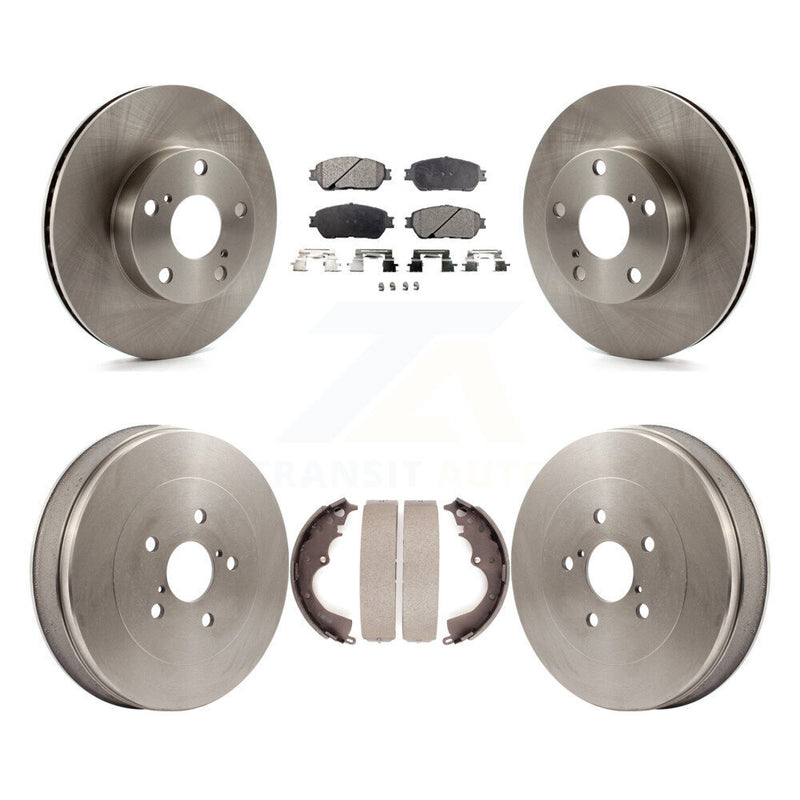 Transit Auto K8F-103167 Disc Brake Kit for 2005-2015 Toyota Tacoma - Front and Rear product image