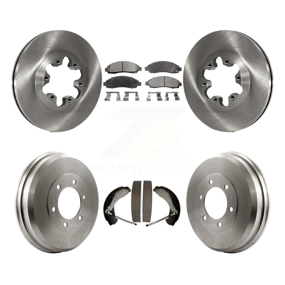 Transit Auto K8F-103171 Disc Brake Kit for 2004-2008 Isuzu i-290, Isuzu i-370, Isuzu i-280 & more - Front and Rear product image