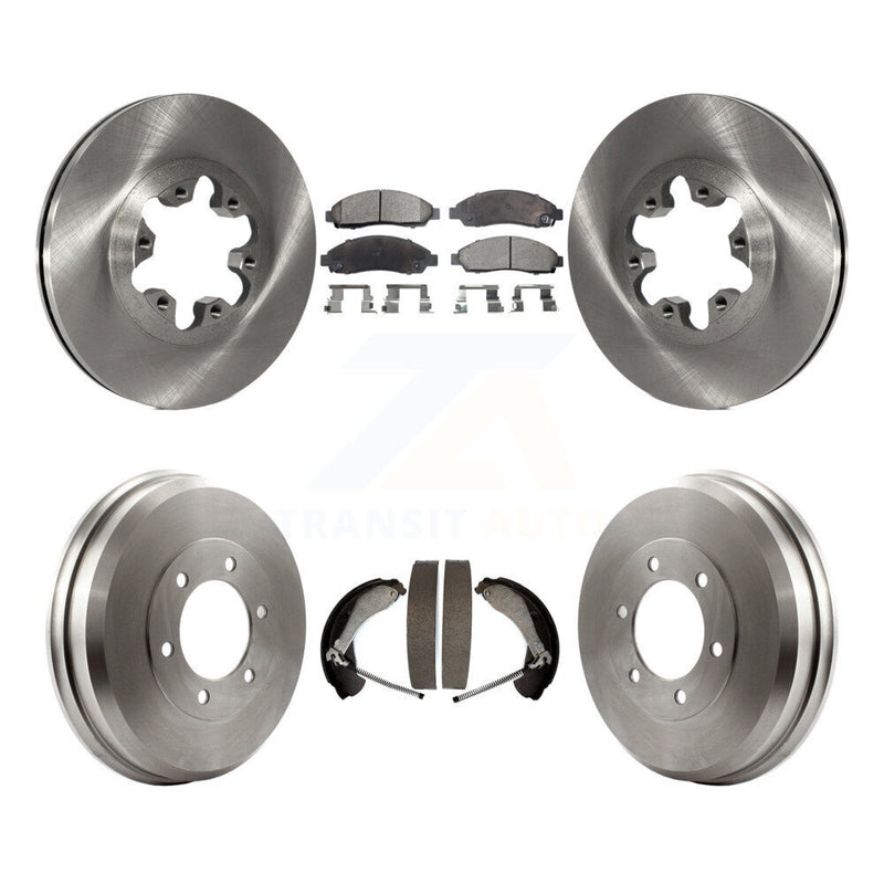Transit Auto K8F-103171 Disc Brake Kit for 2004-2008 Isuzu i-290, Isuzu i-370, Isuzu i-280 & more - Front and Rear product image