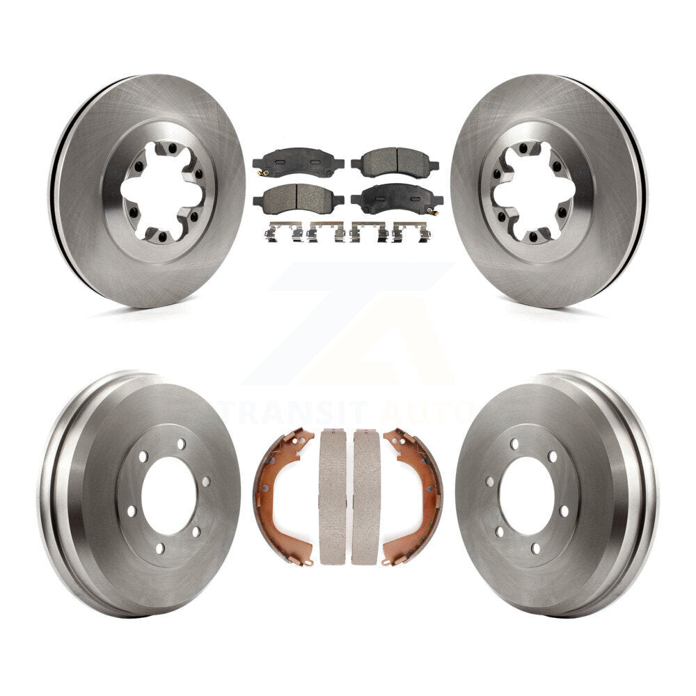 Transit Auto K8F-103172 Disc Brake Kit for 2009-2012 Chevrolet Colorado, GMC Canyon - Front and Rear product image
