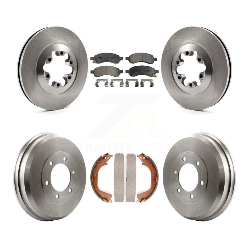 Transit Auto K8F-103172 Disc Brake Kit for 2009-2012 Chevrolet Colorado, GMC Canyon - Front and Rear product image