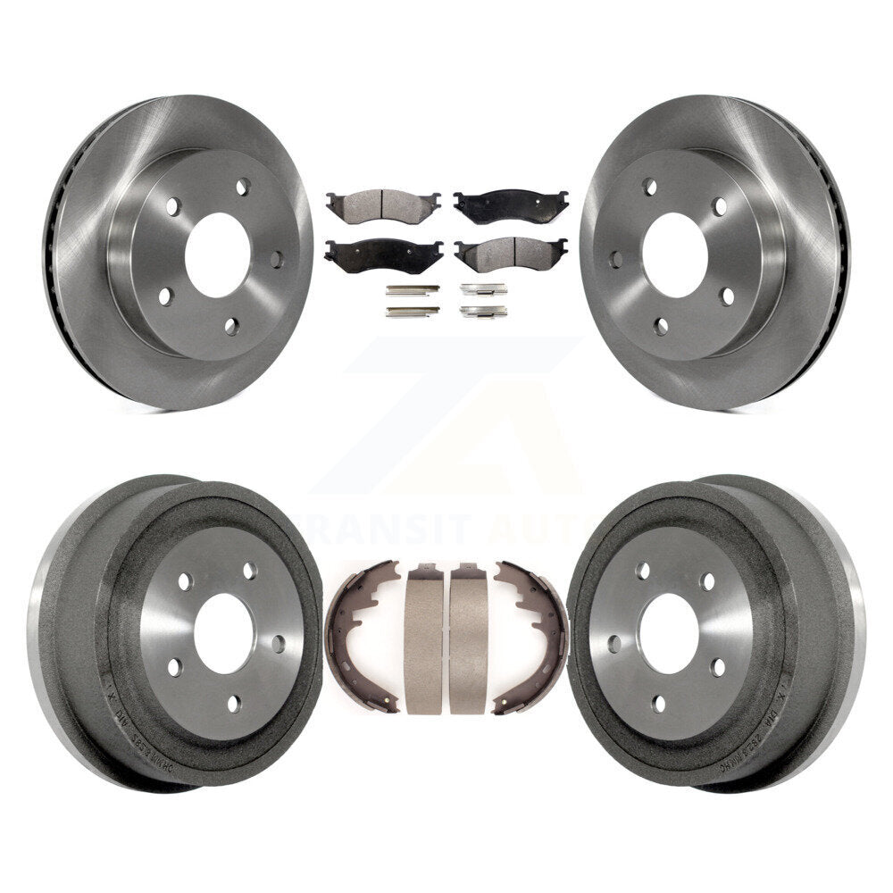Transit Auto K8F-103173 Disc Brake Kit for 2000-2001 Dodge Ram 1500 - Front and Rear product image