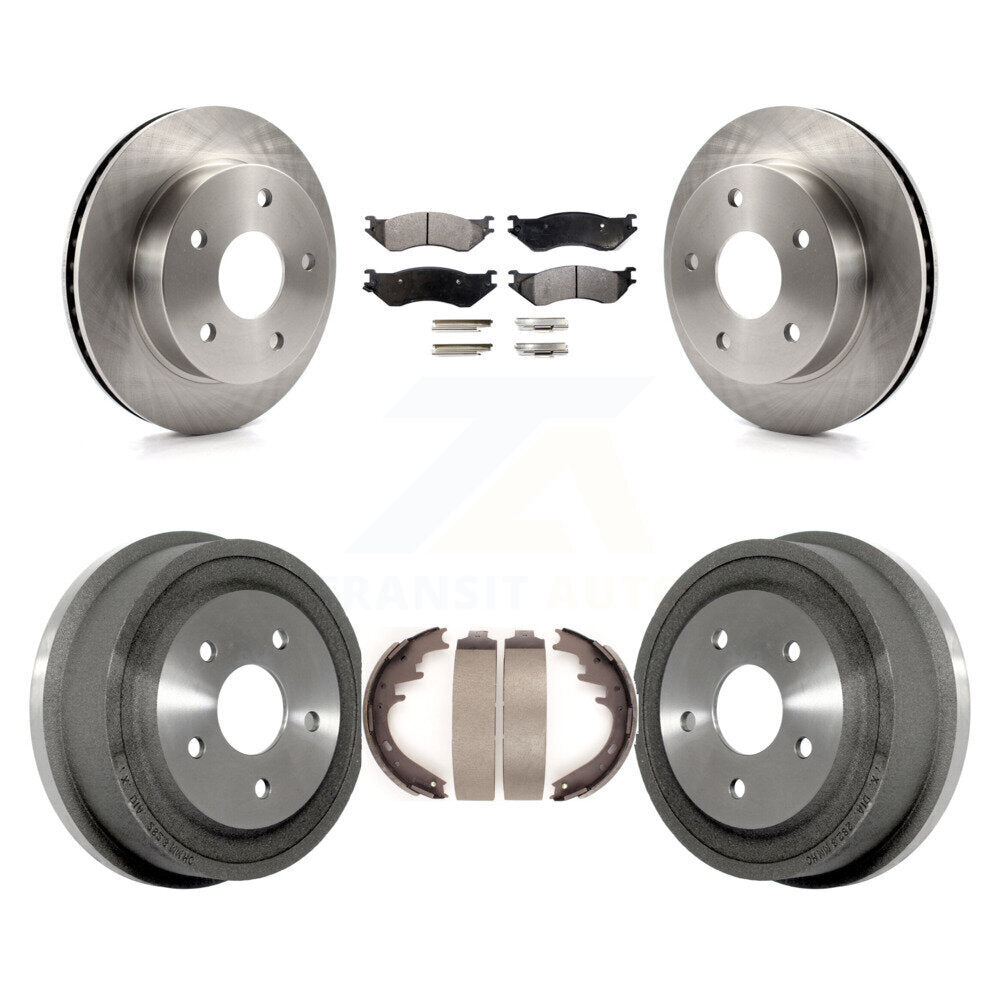 Transit Auto K8F-103174 Disc Brake Kit for 2000-2001 Dodge Ram 1500 - Front and Rear product image