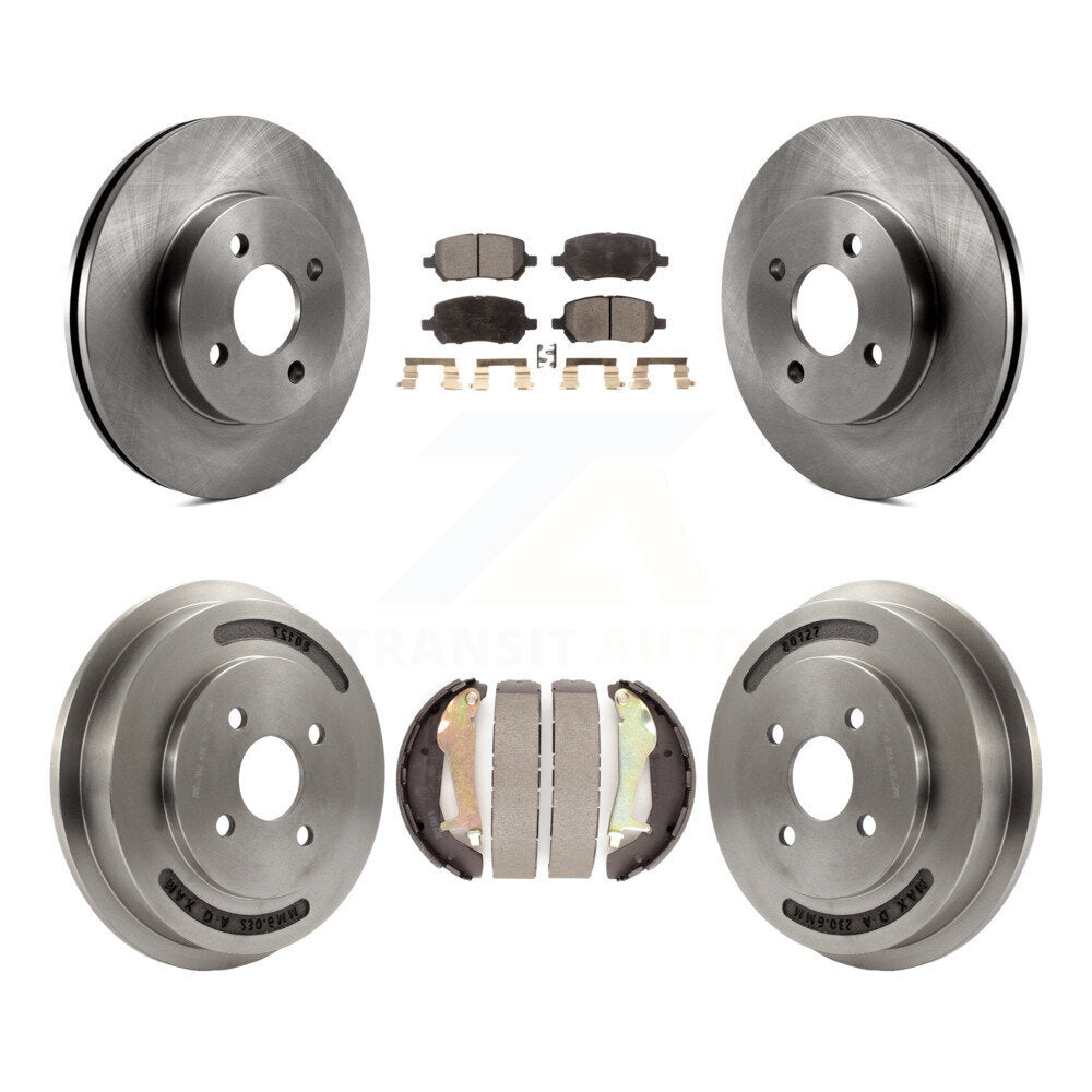 Transit Auto K8F-103177 Disc Brake Kit for 2009-2010 Chevrolet Cobalt, Pontiac G5 - Front and Rear product image