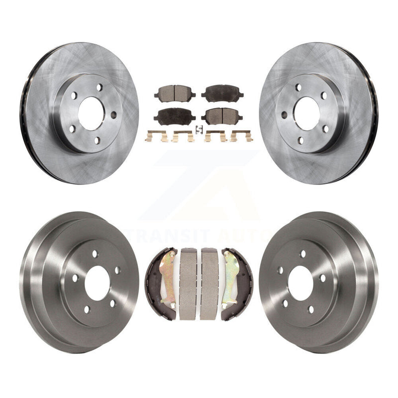 Transit Auto K8F-103178 Disc Brake Kit for 2009-2010 Chevrolet Cobalt, Pontiac G5 - Front and Rear product image