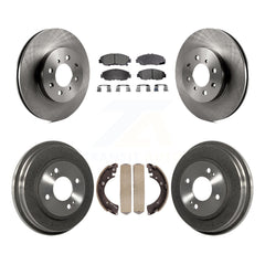 Transit Auto K8F-103180 Disc Brake Kit for 2001-2005 Honda Civic - Front and Rear product image