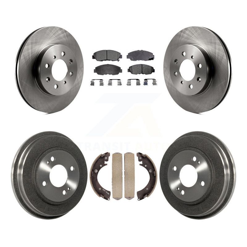 Transit Auto K8F-103180 Disc Brake Kit for 2001-2005 Honda Civic - Front and Rear product image