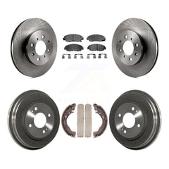 Transit Auto K8F-103181 Disc Brake Kit for 2010-2014 Honda Insight - Front and Rear product image