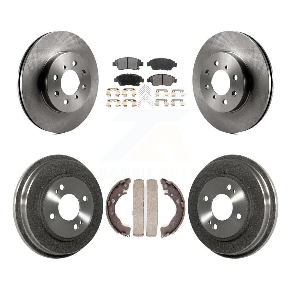 Transit Auto K8F-103183 Disc Brake Kit for 2009-2013 Honda Fit - Front and Rear product image