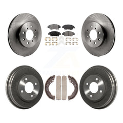 Transit Auto K8F-103183 Disc Brake Kit for 2009-2013 Honda Fit - Front and Rear product image