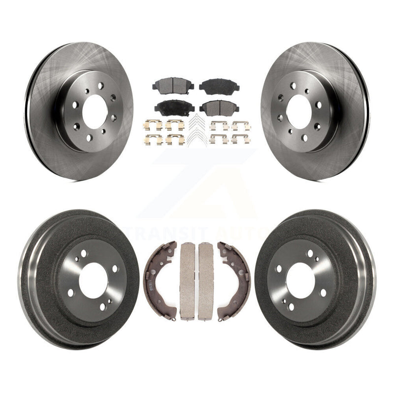 Transit Auto K8F-103183 Disc Brake Kit for 2009-2013 Honda Fit - Front and Rear product image