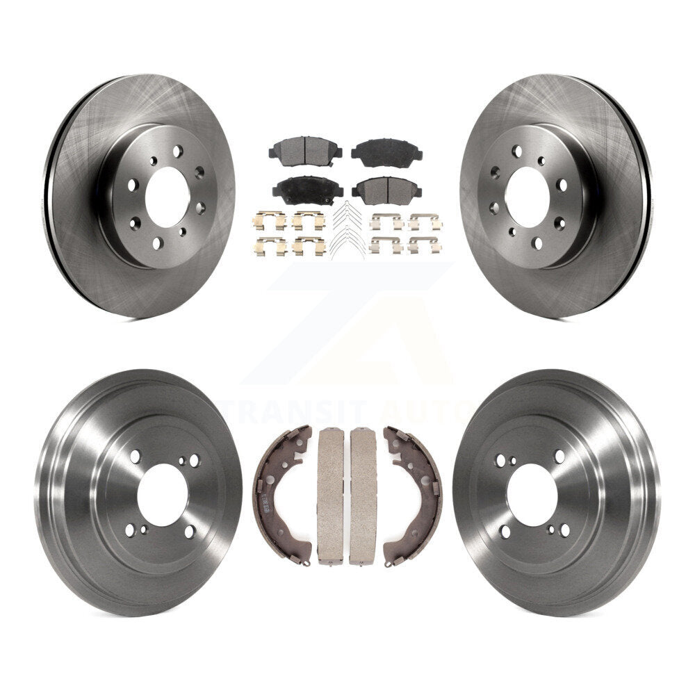 Transit Auto K8F-103184 Disc Brake Kit for 2013 Honda Fit - Front and Rear product image