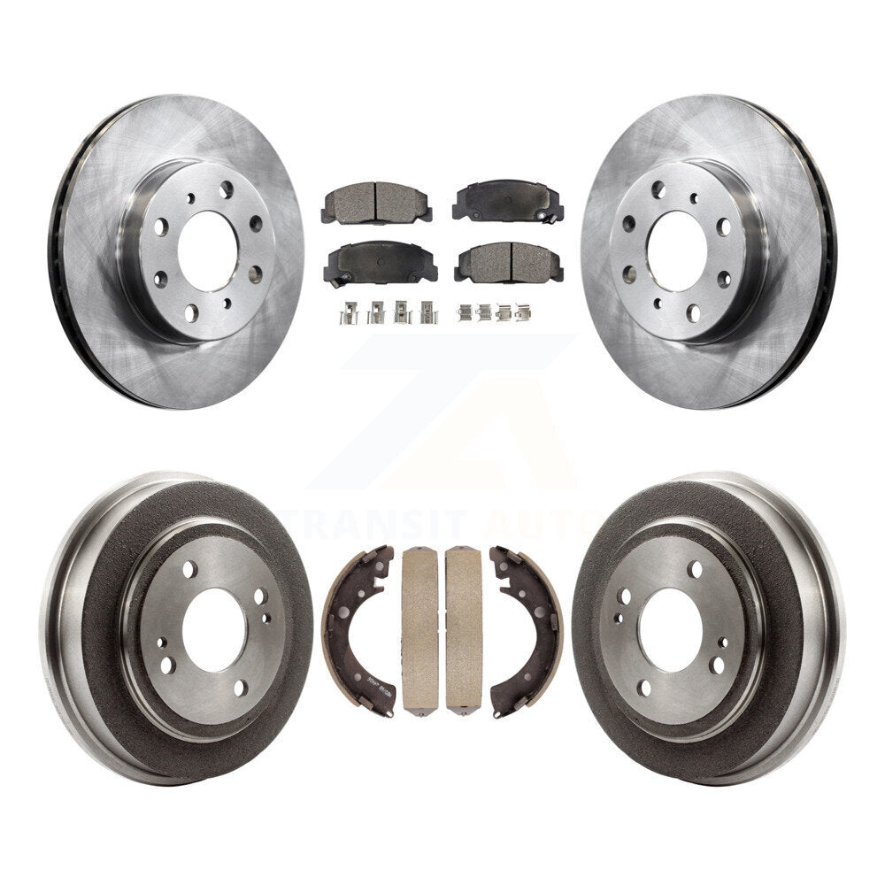 Transit Auto K8F-103185 Disc Brake Kit for 1992-2000 Honda Civic - Front and Rear product image