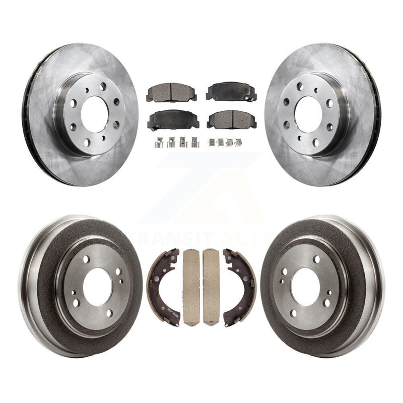 Transit Auto K8F-103185 Disc Brake Kit for 1992-2000 Honda Civic - Front and Rear product image