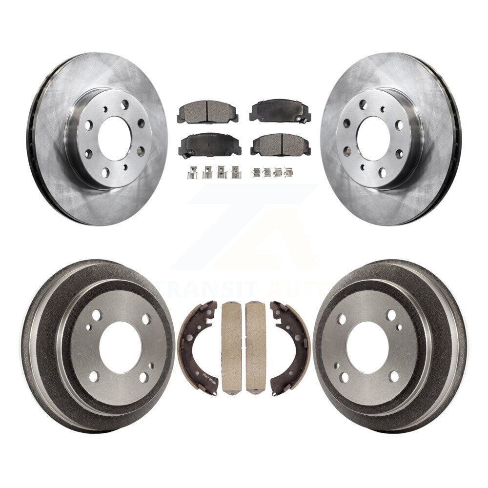 Transit Auto K8F-103186 Disc Brake Kit for 1993-1995 Honda Civic - Front and Rear product image