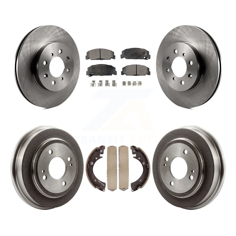 Transit Auto K8F-103189 Disc Brake Kit for 1997 Honda Civic - Front and Rear product image