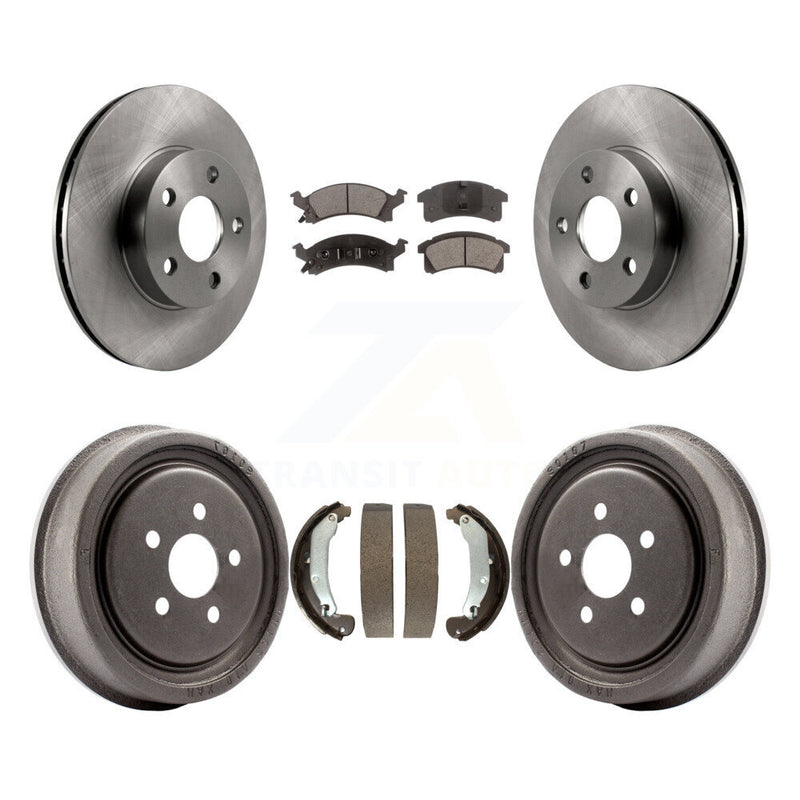 Transit Auto K8F-103192 Disc Brake Kit for 2003-2005 Chevrolet Cavalier, Pontiac Sunfire - Front and Rear product image