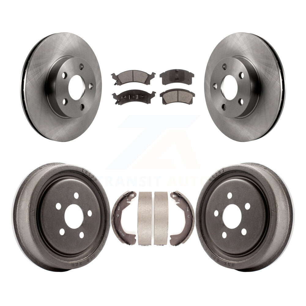 Transit Auto K8F-103193 Disc Brake Kit for 2003 Chevrolet Cavalier - Front and Rear product image