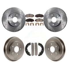 Transit Auto K8F-103195 Disc Brake Kit for 2003-2010 Honda Civic, Honda Accord - Front and Rear product image